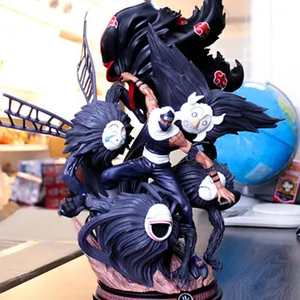 Anime Narut aksiyon figürü GK süsler Akatsuki Kakuzu Model oyuncaklar 44cm