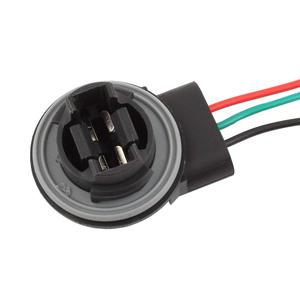 3157 T25 Bulb Sockets Female Adapter Pigtails Wiring Harness for Automotive Light Bulbs Brake Light 2 Tabs - Product Image 3