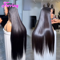 Envío Gratis, Peluca de Cabello Humano, Pelucas para Mujeres Negras, Pelucas sin Pegamento al por Mayor, Peluca de Cabello Humano con Frente de Encaje, Peluca con Frente de Encaje HD