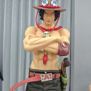 Vente d'usine, prix bas, figurine d'action <span class=keywords><strong>de</strong></span> personnage d'anime grandeur nature, statue <span class=keywords><strong>de</strong></span> <span class=keywords><strong>Luffy</strong></span> One Piece, statue d'Ace, statue <span class=keywords><strong>de</strong></span> <span class=keywords><strong>Luffy</strong></span> - Product Image 4