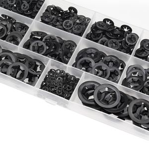 OKYN-Y0175 Juego de Arandelas de Nylon para Aislamiento Eléctrico, 360 Piezas, Arandelas Planas No Conductivas con Tamaños de M2 a M12 - Product Image 5