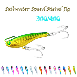 Shore Jigging Metal Jig Lure 30g & 40g für das Ocean Boat Fishing von Marlin Barsch Makrele Bass Forelle Salzwasser fisch - Product Image 2