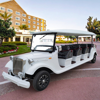 2024 Chine Voiture classique électrique vintage de luxe personnalisée 14 places Offre Spéciale à bas prix