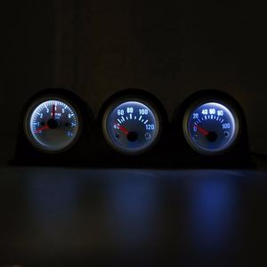 ชุดเกจ์สามชิ้น 2 นิ้ว 52 มม. มาตรวัดรอบเครื่องยนต์ มาตรวัดอุณหภูมิน้ำ มาตรวัดแรงดันน้ำมันเครื่อง - Product Image 3