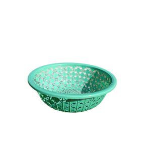 Panier de drainage perforé en plastique rond de 200 mm pour légumes et fruits de cuisine - Product Image 5