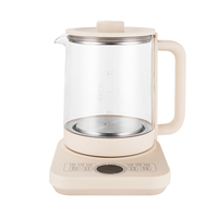 Nouvel Arrivage Appareil Électroménager Intelligent : Mijoteuse en Verre 1,5 L à Contrôle Numérique, 800 W, Portable, Contrôle Multi-Températures, Économe en Énergie, Fournisseur de Premier Plan