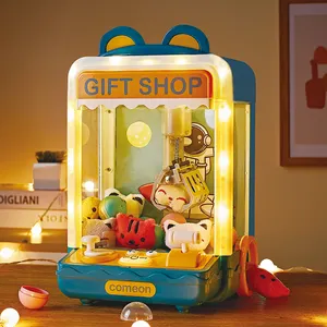 Máquina de garra de muñeca para niños de función múltiple, para jugar a las casitas juguetes de plástico, máquina de garra de muñeca educativa, juguetes para niños