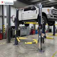 Elevador Automotivo Hidráulico de 2 Colunas Tipo Pórtico de Alta Qualidade com Braços Telescópicos Multietapas para Oficina e Garagem