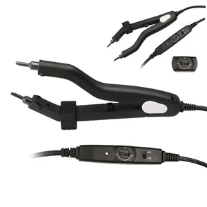 Top Factory Extension Capelli Veri Matassa Silver Extension Iron Machine Supplies Ktip Hair Tools For Tape Hair Extensions