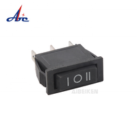 Interrupteur à bascule pour sèche-cheveux 3 positions ON-OFF-ON SPDT 3 broches 3 positions CE KCD3 15A 250VAC T85 1e4