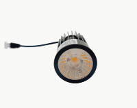 Module Triac Dimmable 12W GU10 en aluminium forgé à froid pour intérieur avec source lumineuse COB C8 Bridgelux d'origine