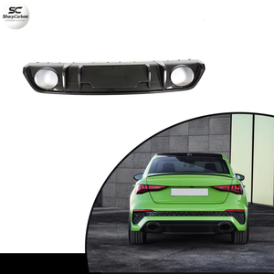 Diffuseur de pare-chocs arrière en fibre de carbone pré-dépolie pour Audi <span class=keywords><strong>RS3</strong></span> 8Y Berline 4 portes <span class=keywords><strong>2022</strong></span> - Product Image 1