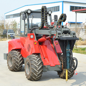 Minicargadora telescópica HAIJU HJ840, capacidad 0.3CBM, altura de descarga 3000mm, peso de la máquina 1860kg, neumático 26X12-12, precio económico. - Product Image 1