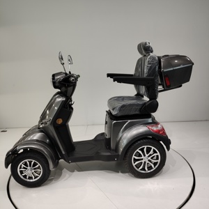 <span class=keywords><strong>Moto</strong></span> électrique à quatre roues DINGYITOP, modèle MS-08, homologation européenne, couleur grise, 1000 watts, avec boîte de rangement arrière - Product Image 3