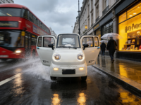 Yunlong Q5 Mini Auto Eléctrico de Baja Velocidad, Vehículo Eléctrico Homologado EEC L6e para Pasajeros Sin Licencia de Conducir
