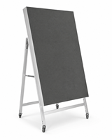 Écran d'affichage numérique LED pliable mobile FTV avec contrôle par application, 4 roues, 1080p, couleur 16 bits, luminosité 1000 cd
