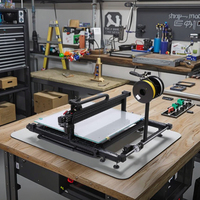 Kinerja andal serbaguna 3D saluran otomatis Printer huruf komponen bantalan tempat tidur panas mendukung tanda huruf PLA LED