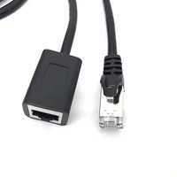 Câble d'extension Ethernet RJ45 blindé et étanche mâle-femelle Cat5E IP67 ADB0039