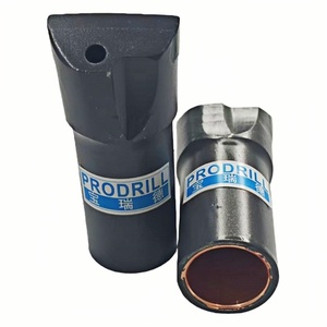 Burin conique de 32 mm avec manchon en cuivre, adapté à l'extraction de métaux noirs, de métaux non ferreux, du marbre et du granit - Product Image 3