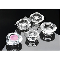 Support de bougie en verre pour bougies chauffe-plat, décoration de maison, cuisine, bureau, souvenir de mariage, plat Dappen