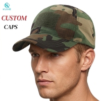 Gorras de béisbol deportivas de verano ajustables, sombreros de Sol de tela Dobby americana, Snapback bordado a mano, imagen de caza táctica de camuflaje