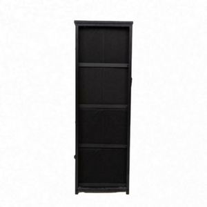 Cómoda de Acero Inoxidable para Sala de Estar, Mueble Moderno, Cómoda Independiente, Cómoda Moderna Resistente, Tela y Acero Inoxidable - Product Image 4