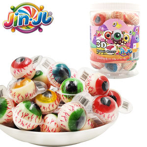 कारखाने थोक किफायती फल-स्वाद वाली गामी कैंडी, आंख के आकार की गमी कैंडी, तरल पोपिंग कैंडी, हलाल स्नैक्स - Product Image 4