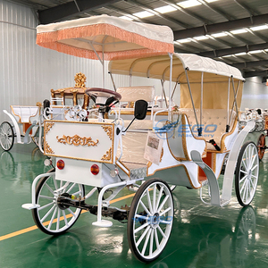 Meilleure Voiture Électrique de Luxe Royale Européenne 2024 pour Visites Touristiques en Carrosse à Chevaux, Véhicule de Transport Extérieur, Chariot à Chevaux à Vendre - Product Image 2