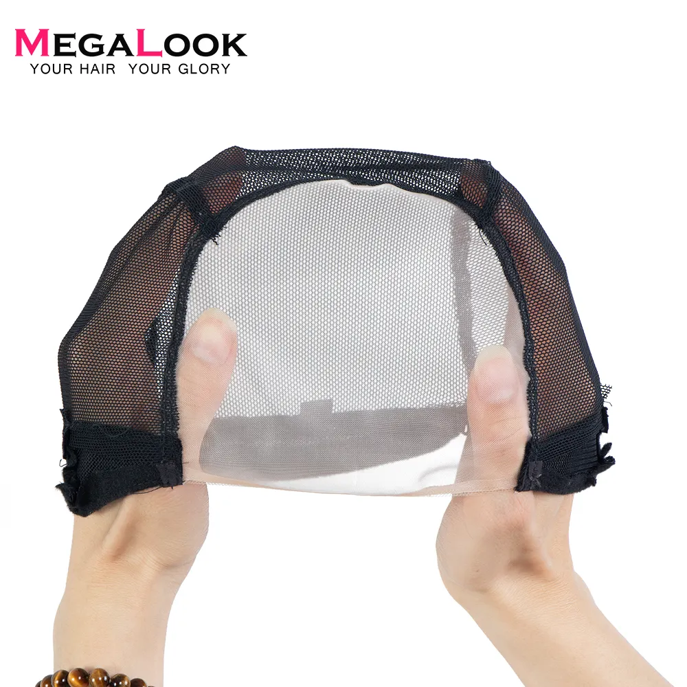 MegaLook Best Quality Adjustable MONO Net Wig Caps For making Wigs