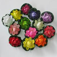 Décor d'étang flottant nénuphar fleurs de Lotus artificielles décor fleur flottante mousse Lotus pour jardin