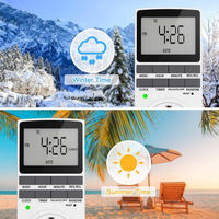 Temporizador Digital Programable Cíclico de 24 Horas 230V, Interruptor de Temporizador para Cocina, Enchufe UK US EU, para Laboratorio