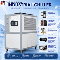Enfriador Industrial de 12HP, Entrega Rápida, Equipo de Refrigeración Ecológico para Extrusión de Caucho, Controlador PID