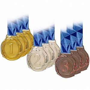 Wholesale Customized 3D Running Medals Zinc Alloy Gold Plated Marathon Awards Sport Event <b>Trophies</b> Bulk - Product Image 6