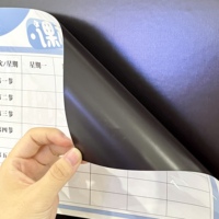 Logo personnalisé promotionnel autocollant aimant pour réfrigérateur tableau blanc feuille effaçable à sec magnétique réfrigérateur calendrier autocollants pour voiture