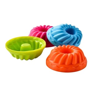 Silicone Donut And Cake Molds Random Color Oven Safe For Baking Cake Mold - Product Image 5