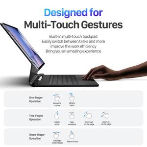 Nouvelle conception pour <span class=keywords><strong>Samsung</strong></span> <span class=keywords><strong>Galaxy</strong></span> <span class=keywords><strong>Tab</strong></span> S10 Ultra DUX DUCIS Série MK Clavier sans fil magnétique Étui pour <span class=keywords><strong>tablette</strong></span> - Product Image 6