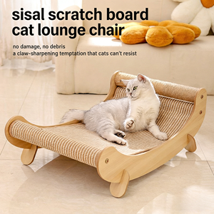 Sisal Wood Extra Large Camelette Pelindung Sofa Anti Gores Kucing Anti Pecah Anti Serpihan Kayu Sisal Terintegrasi - Product Image 2