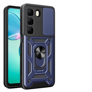 Ốp lưng bảo vệ máy ảnh cho Infinix Hot 50 50i Hot 40 Pro 40i 30 Play 30i 20 Smart 9 8 Pro 7 <span class=keywords><strong>Note</strong></span> 40 Armor <span class=keywords><strong>Hybrid</strong></span> Ring Cover - Product Image 1
