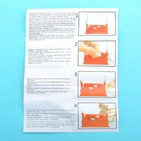 Enfile-aiguille automatique en plastique à Double trous Insertion de point fil à coudre à la main