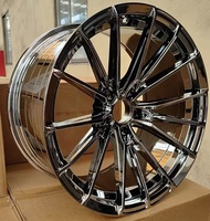 Harga Terjangkau Velg Replika Cor 18X9.5 5X114.3 Chrome Untuk Acura Tsx Lexus Enki 2007