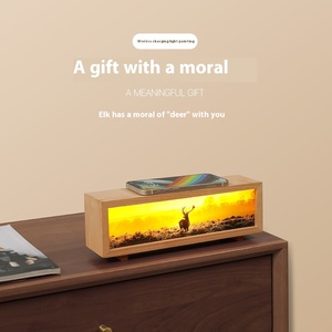 Nueva llegada <span class=keywords><strong>de</strong></span> madera <span class=keywords><strong>de</strong></span> carga inalámbrica lámpara <span class=keywords><strong>de</strong></span> mesa <span class=keywords><strong>de</strong></span> atenuación táctil lámpara <span class=keywords><strong>de</strong></span> decoración <span class=keywords><strong>de</strong></span> cabecera pintura 3 colores <span class=keywords><strong>luz</strong></span> <span class=keywords><strong>de</strong></span> noche - Product Image 2