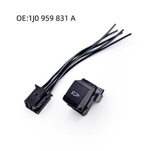 Interruptor de la Tapa del Maletero Volkswagen 1J0 959 831 A 12V, Botón Mecánico para Bora, Passat, Jetta, Golf - Product Image 5