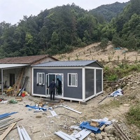 Maison préfabriquée pour personnes âgées, structure durable résistante aux tremblements de terre, salle de réunion, maison mobile, centre commercial, maison conteneur mobile