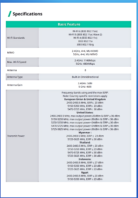 Rui Jie RG-RAP2260(G) & RG-RAP2261(G) - Ultra-Fast Wi-Fi 6 Aps