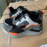 Sepatu Kerja Pabrik Bernapas, Tahan Lama, Cocok untuk Musim Panas, Sol EVA Anti-Aus, Sepatu Keselamatan dengan Pelindung Baja, Kulit