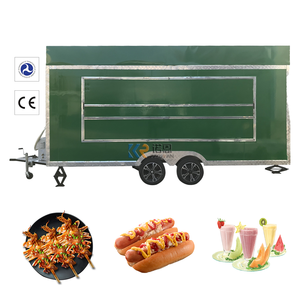 Remolque de comida 2025, carro de cuerpo vacío, equipos, camión, crepes, Mini remolques de comida totalmente equipados con estándares de EE. UU. - Product Image 1