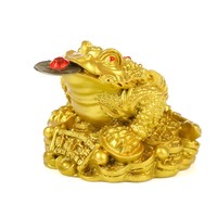 2025 nouvelle Culture traditionnelle chinoise produit résine Animal artisanat argent dessin chanceux crapaud Statue argent grenouille résine artisanat
