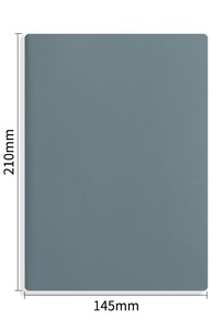 Promotion Custom PU Leather PVC Cover Eco-Friendly Portable <b>A5</b> Notebook Printed LOGO for Office School - Product Image 6