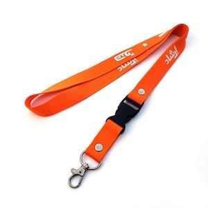 Adjustable Thick Durable Neck Strap Key Chain Polyester Keychain <b>Lanyard</b> with logo Printed Custom ID Card Badge Holder <b>Lanyards</b> - Product Image 4