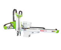 Robot Injeksi Servo Penuh 5 Axis Kowey KWV-900PR-TV yang Hemat Biaya, Pengontrol Sinrobot, Kapasitas Beban 5kg untuk 150T-250T